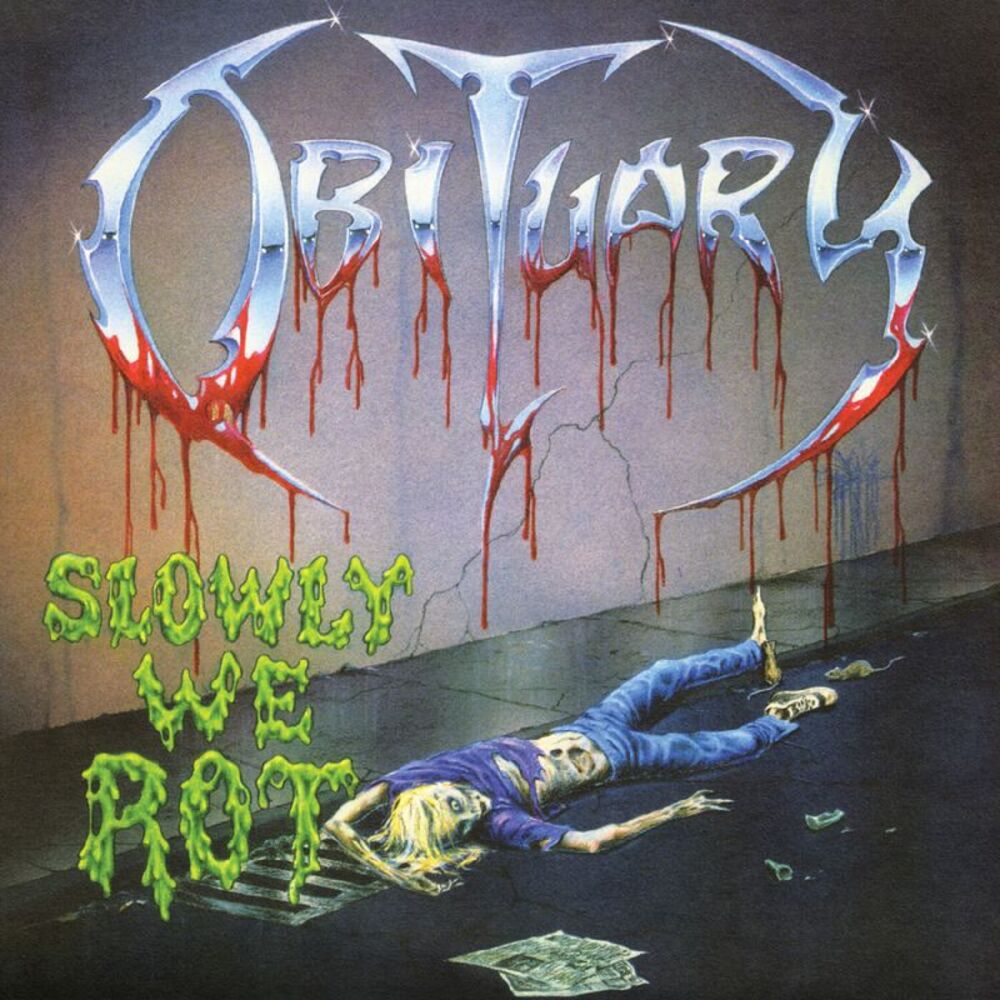 Obituary - Slowly We Rot (REMASTERED, EXPANDED) (CORPSE BLUE WITH BLOOD SPLATTER